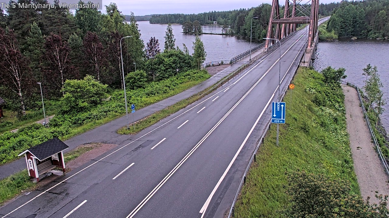Kelikamerat Kuva Tie 5 Mäntyharju, Vihantasalmi, Mäntyharju, Etelä-Savo