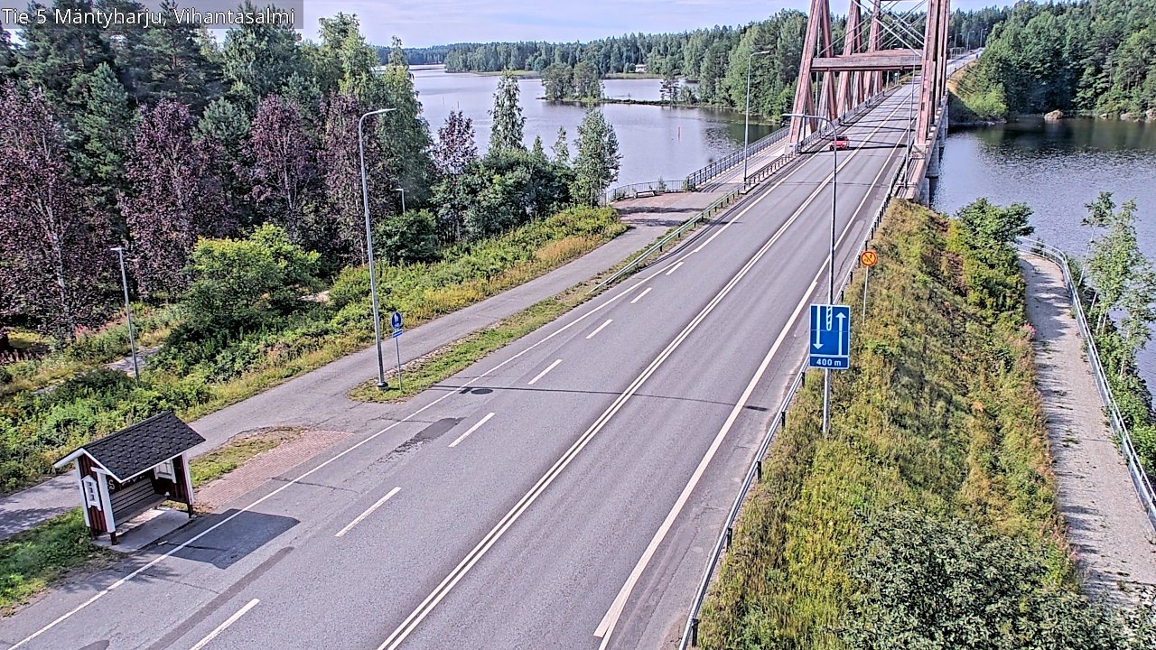 Kelikamerat Kuva Tie 5 Mäntyharju, Vihantasalmi, Mäntyharju, Etelä-Savo