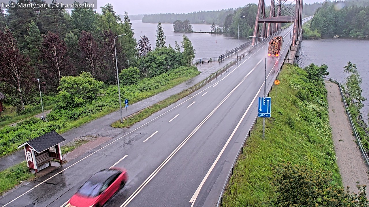 Kelikamerat Kuva Tie 5 Mäntyharju, Vihantasalmi, Mäntyharju, Etelä-Savo
