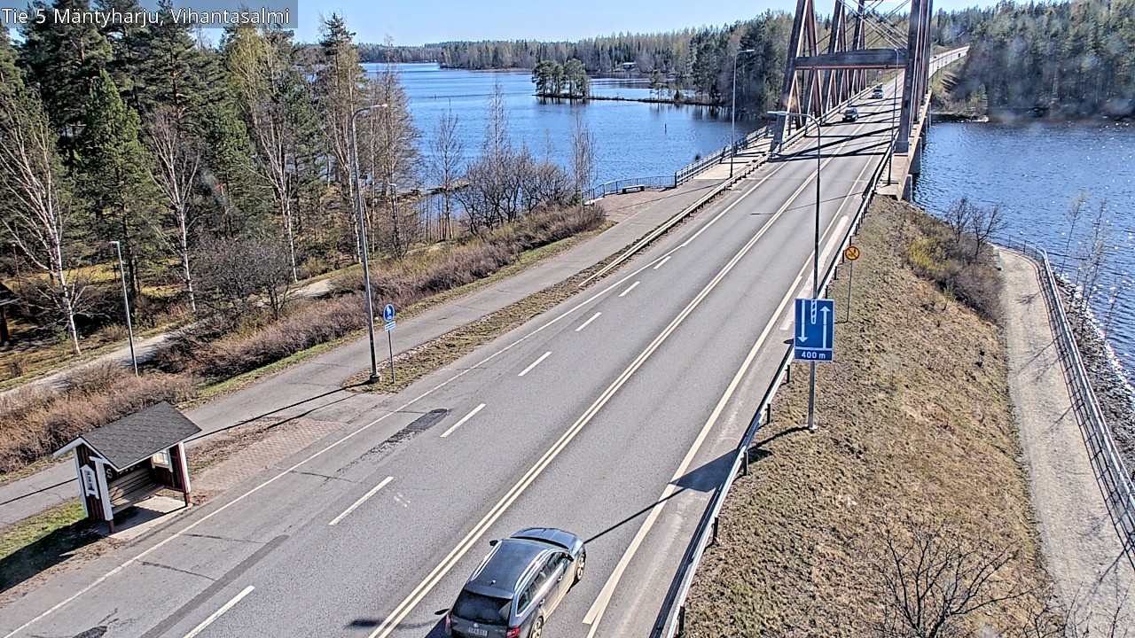 Weather Camera Image Road 5 Mäntyharju, Vihantasalm, Mäntyharju, Etelä-Savo