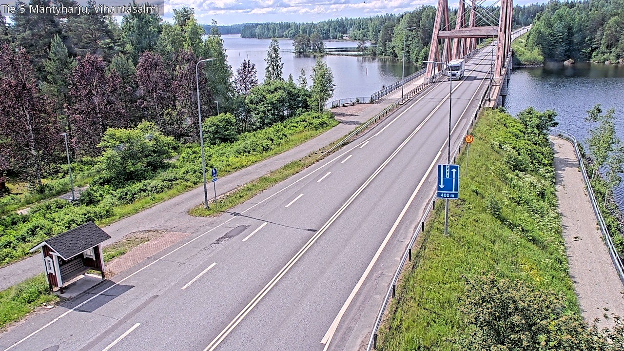 Kelikamerat Kuva Tie 5 Mäntyharju, Vihantasalmi, Mäntyharju, Etelä-Savo