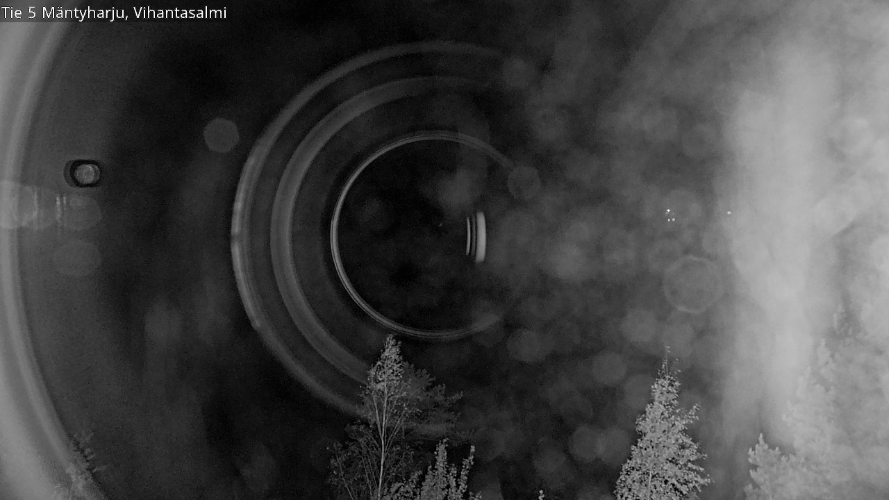 Weather Camera Image Väg 5 Mäntyharju, Vihantasal, Mäntyharju, Etelä-Savo