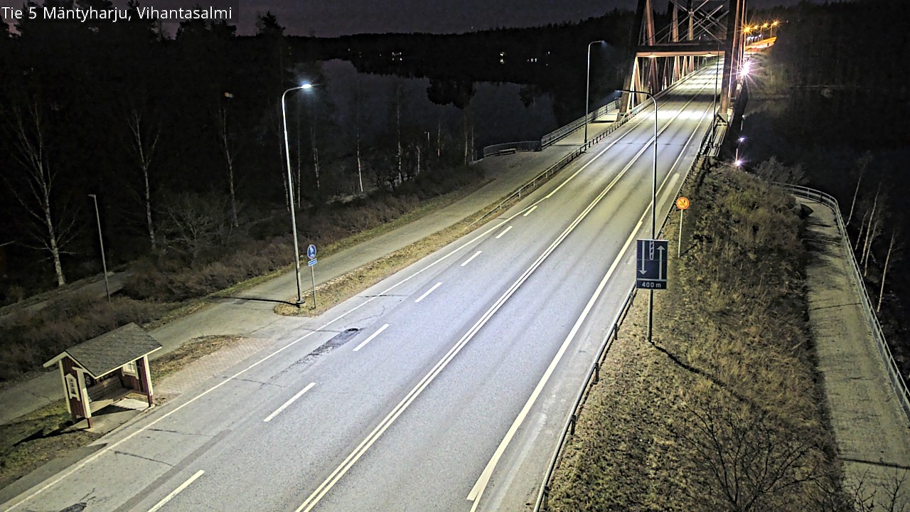 Weather Camera Image Road 5 Mäntyharju, Vihantasalm, Mäntyharju, Etelä-Savo