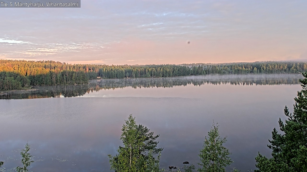 Weather Camera Image Road 5 Mäntyharju, Vihantasalm, Mäntyharju, Etelä-Savo