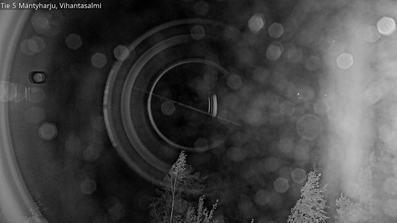 Weather Camera Image Väg 5 Mäntyharju, Vihantasal, Mäntyharju, Etelä-Savo