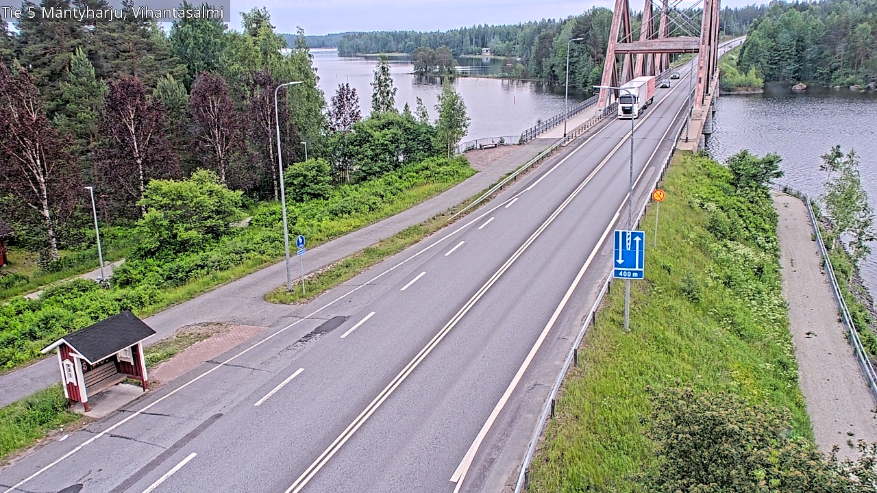 Kelikamerat Kuva Tie 5 Mäntyharju, Vihantasalmi, Mäntyharju, Etelä-Savo
