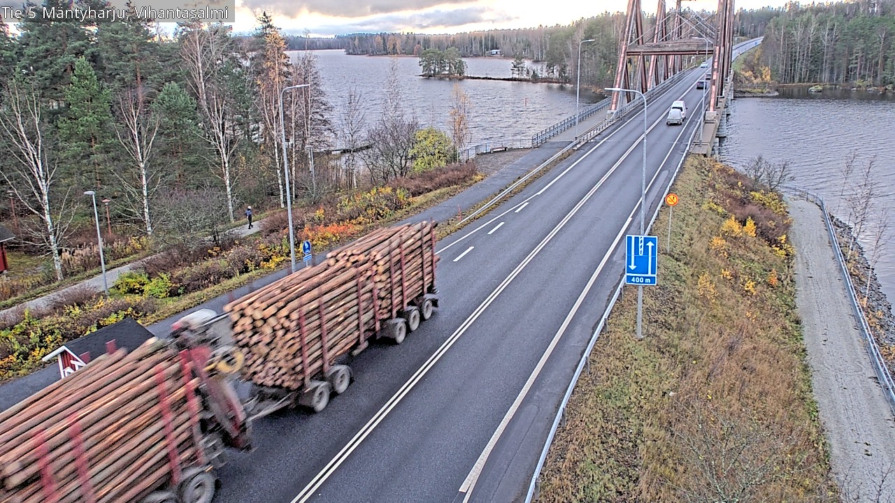 Kelikamerat Kuva Tie 5 Mäntyharju, Vihantasalmi, Mäntyharju, Etelä-Savo