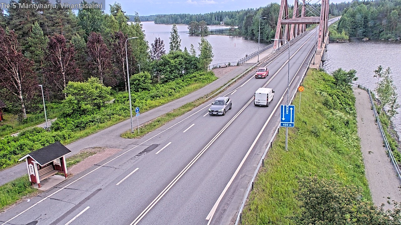 Kelikamerat Kuva Tie 5 Mäntyharju, Vihantasalmi, Mäntyharju, Etelä-Savo