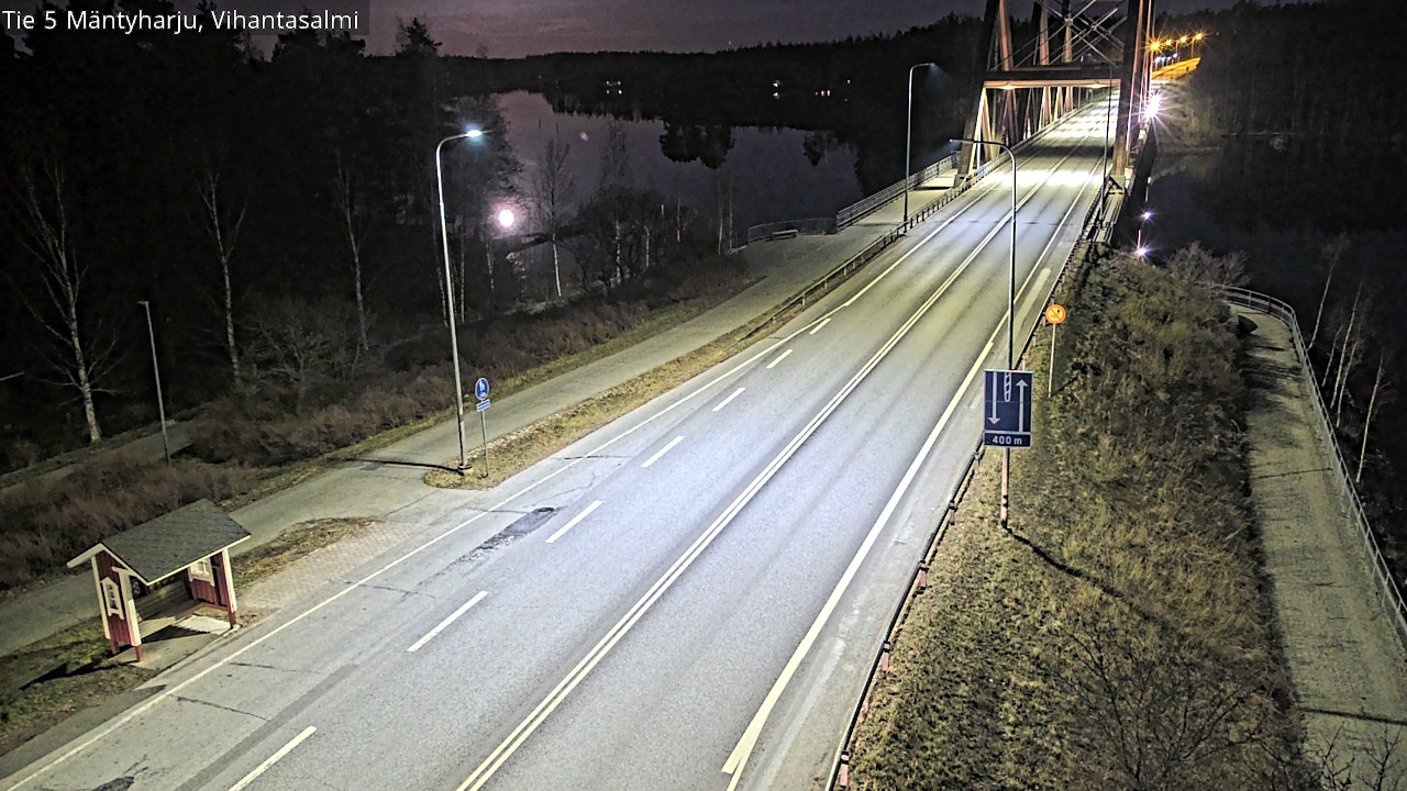 Weather Camera Image Road 5 Mäntyharju, Vihantasalm, Mäntyharju, Etelä-Savo