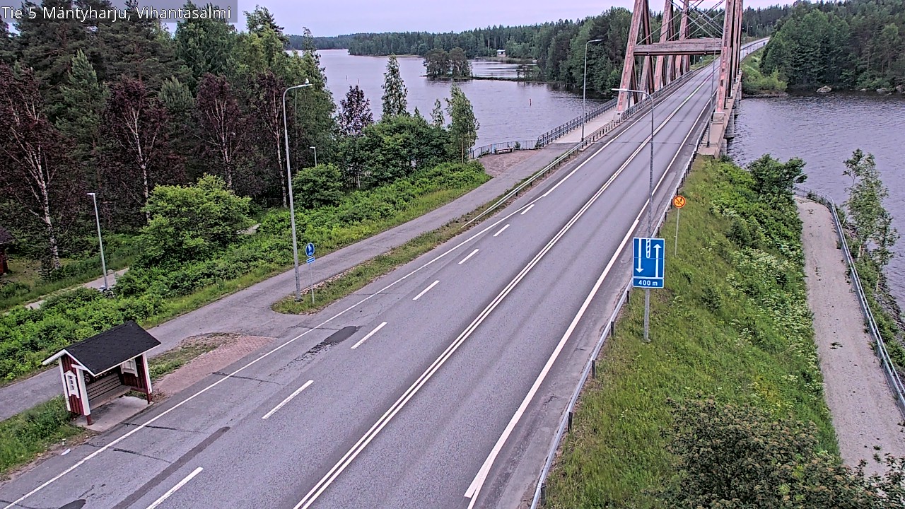 Kelikamerat Kuva Tie 5 Mäntyharju, Vihantasalmi, Mäntyharju, Etelä-Savo