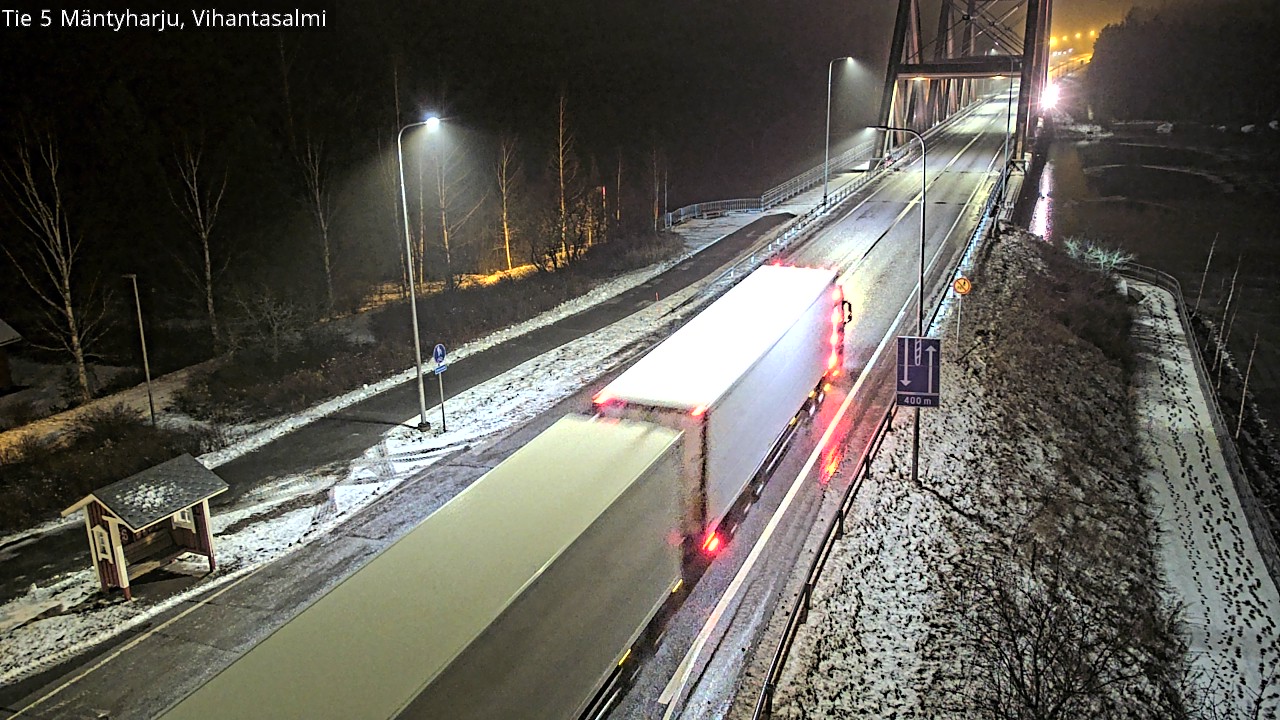 Weather Camera Image Road 5 Mäntyharju, Vihantasalm, Mäntyharju, Etelä-Savo