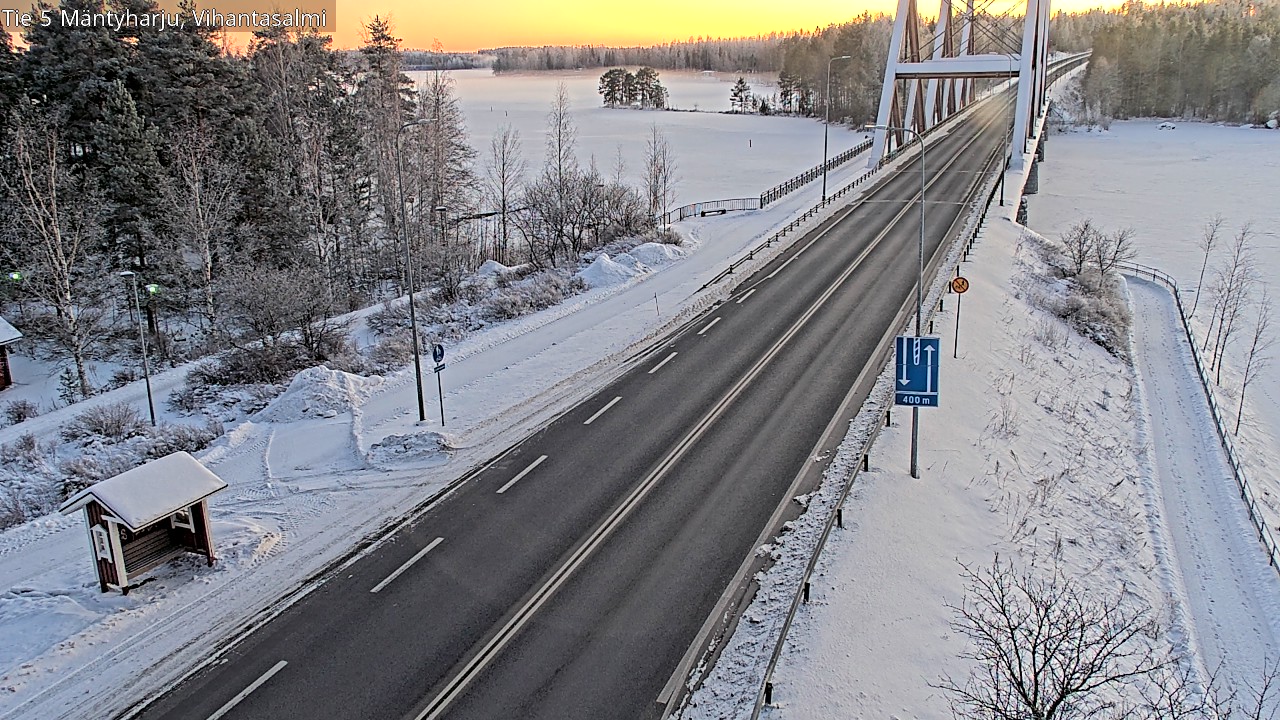 Kelikamerat Kuva Tie 5 Mäntyharju, Vihantasalmi, Mäntyharju, Etelä-Savo