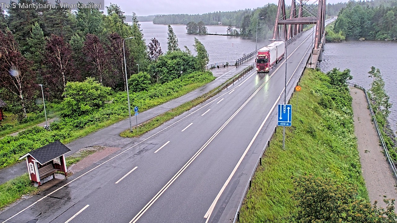 Kelikamerat Kuva Tie 5 Mäntyharju, Vihantasalmi, Mäntyharju, Etelä-Savo