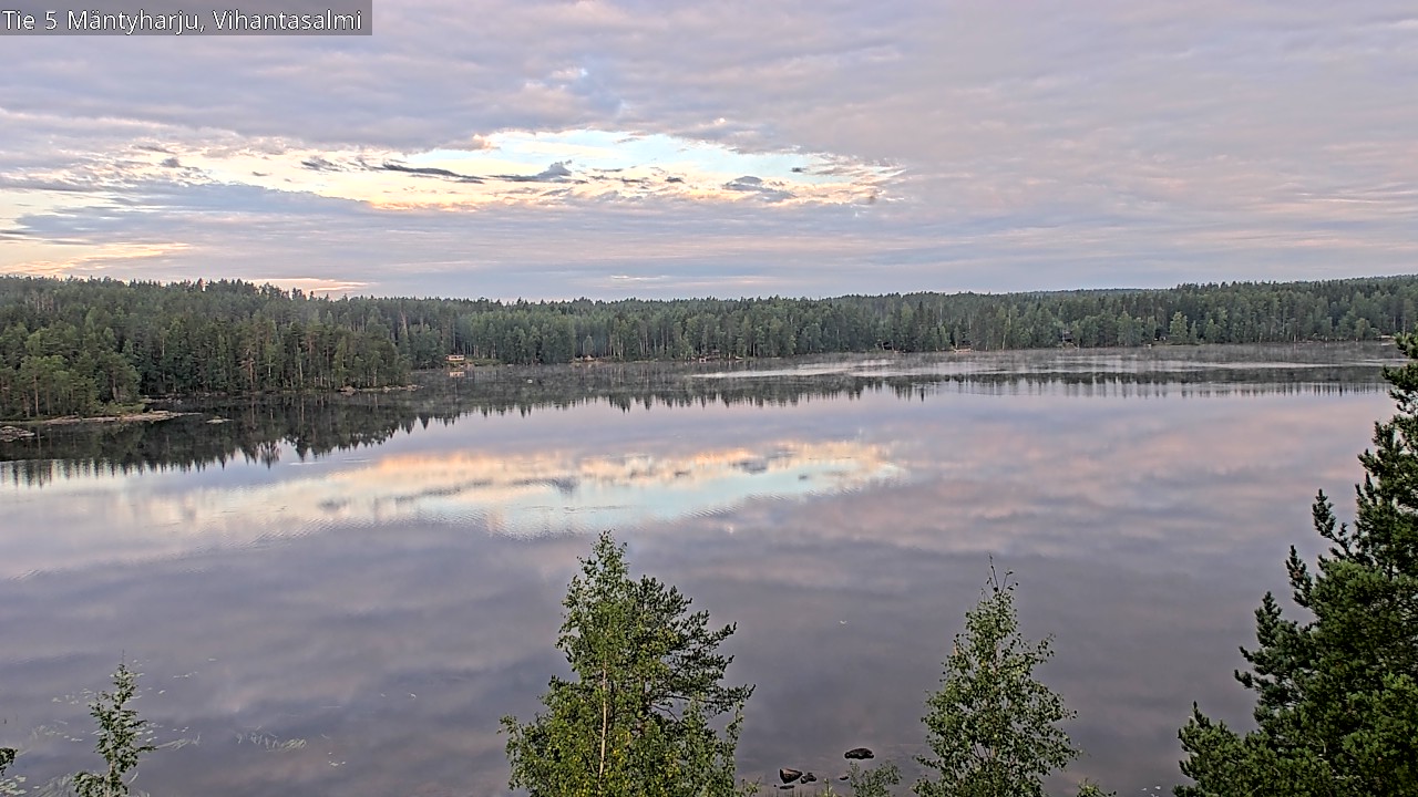 Weather Camera Image Road 5 Mäntyharju, Vihantasalm, Mäntyharju, Etelä-Savo