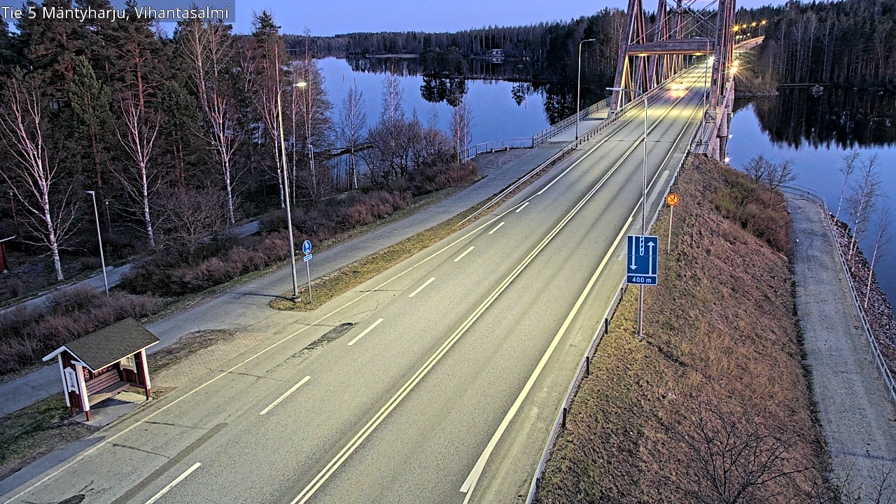 Weather Camera Image Road 5 Mäntyharju, Vihantasalm, Mäntyharju, Etelä-Savo