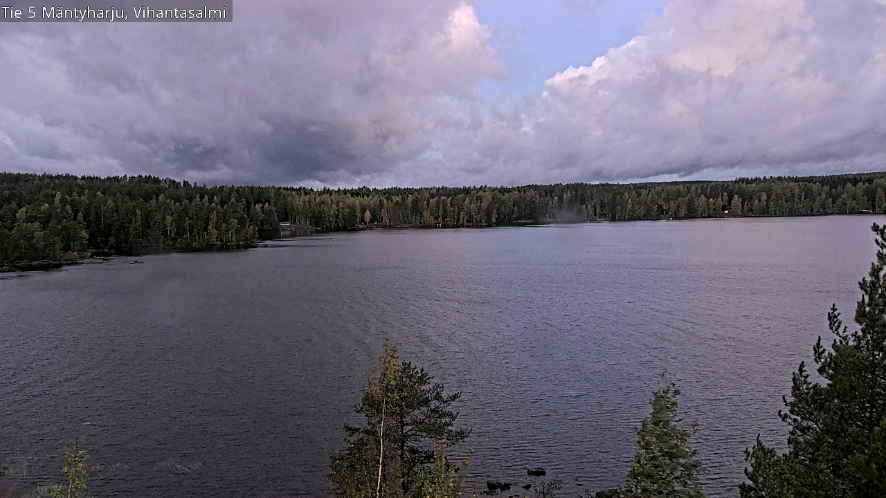 Weather Camera Image Väg 5 Mäntyharju, Vihantasal, Mäntyharju, Etelä-Savo