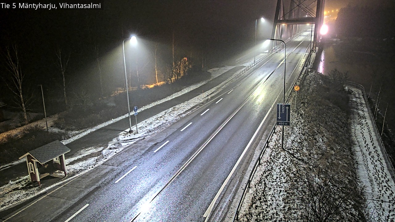 Weather Camera Image Road 5 Mäntyharju, Vihantasalm, Mäntyharju, Etelä-Savo