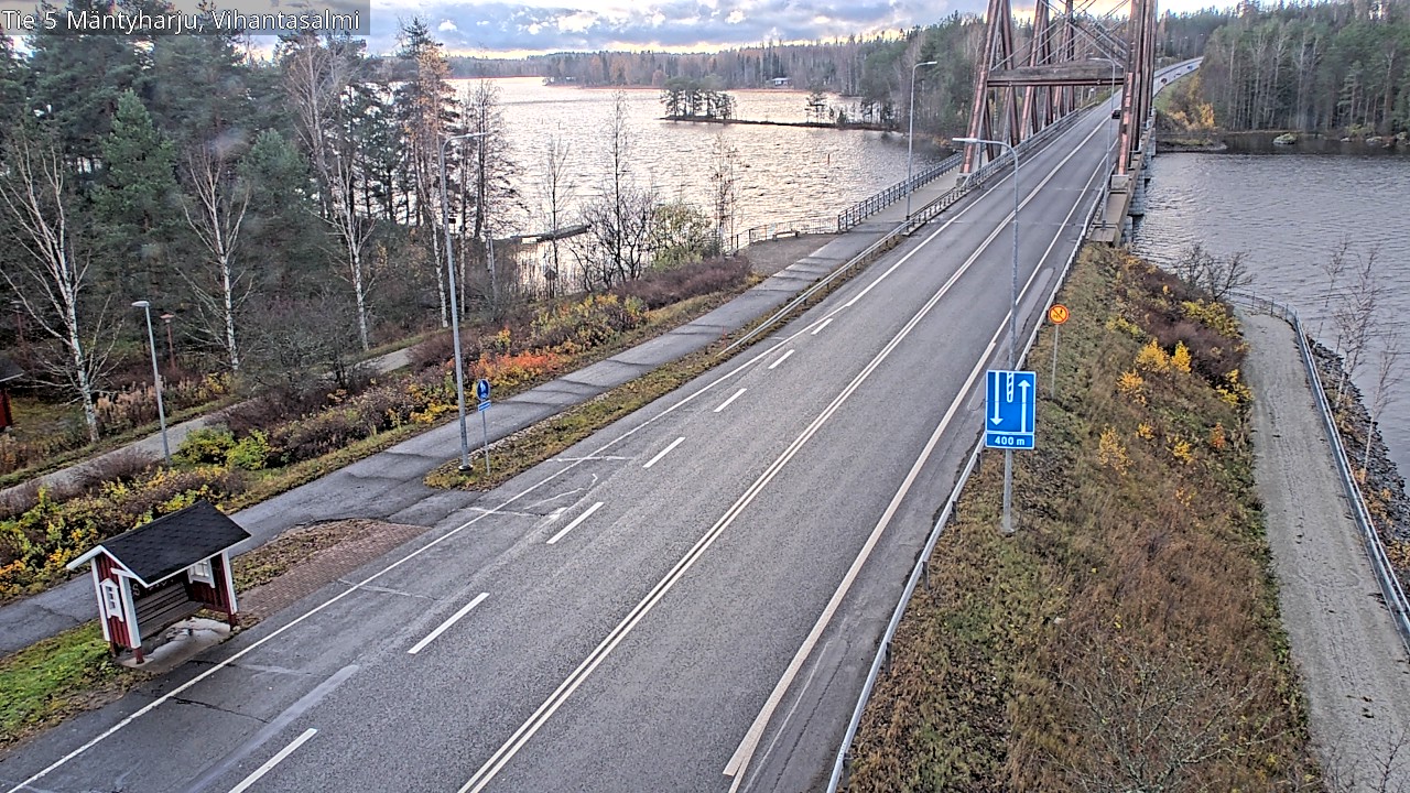 Kelikamerat Kuva Tie 5 Mäntyharju, Vihantasalmi, Mäntyharju, Etelä-Savo