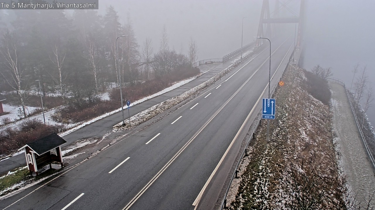 Weather Camera Image Road 5 Mäntyharju, Vihantasalm, Mäntyharju, Etelä-Savo