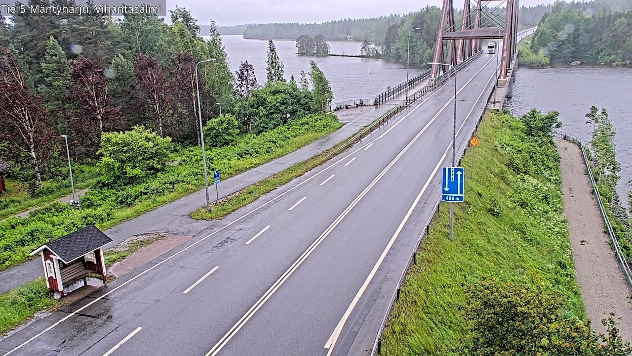 Kelikamerat Kuva Tie 5 Mäntyharju, Vihantasalmi, Mäntyharju, Etelä-Savo