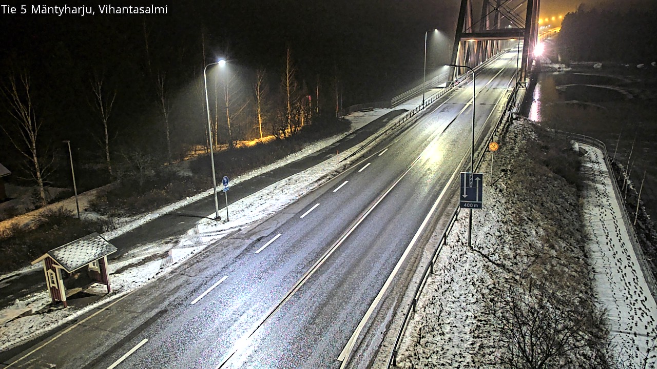 Weather Camera Image Road 5 Mäntyharju, Vihantasalm, Mäntyharju, Etelä-Savo