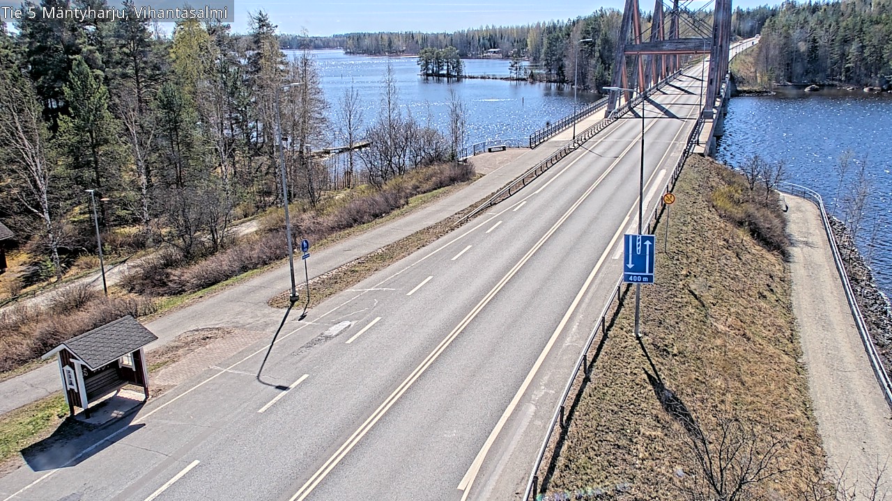 Weather Camera Image Road 5 Mäntyharju, Vihantasalm, Mäntyharju, Etelä-Savo