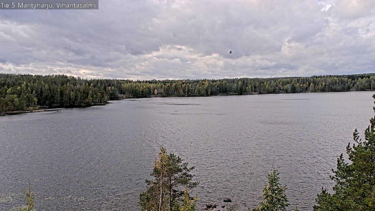 Weather Camera Image Väg 5 Mäntyharju, Vihantasal, Mäntyharju, Etelä-Savo