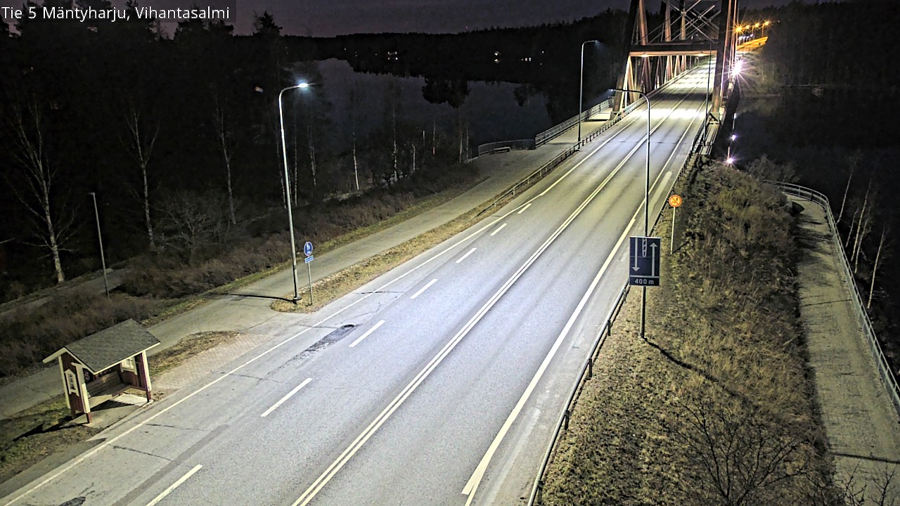 Weather Camera Image Road 5 Mäntyharju, Vihantasalm, Mäntyharju, Etelä-Savo