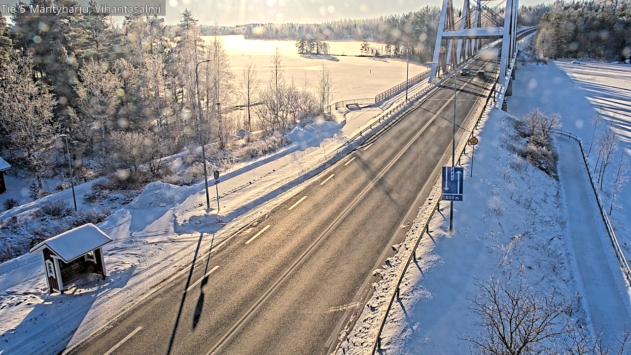 Kelikamerat Kuva Tie 5 Mäntyharju, Vihantasalmi, Mäntyharju, Etelä-Savo