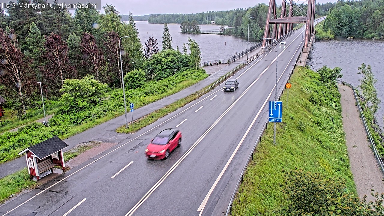 Weather Camera Image Road 5 Mäntyharju, Vihantasalm, Mäntyharju, Etelä-Savo