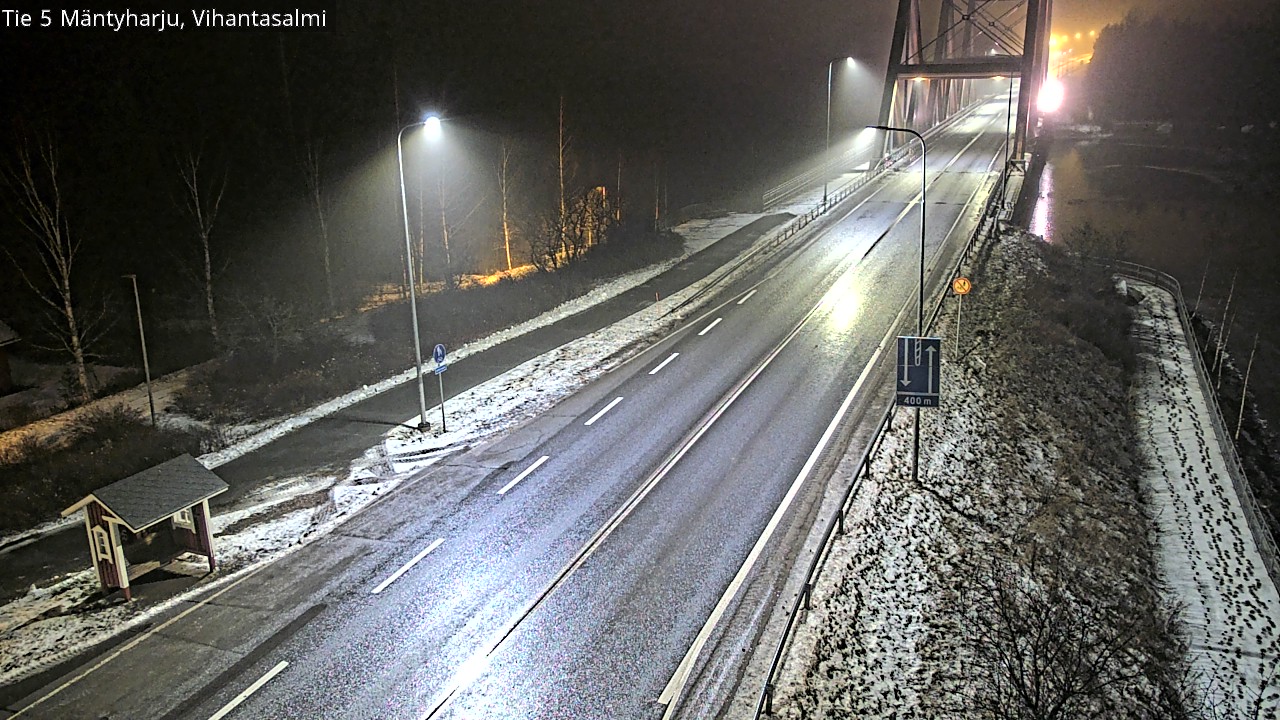 Weather Camera Image Road 5 Mäntyharju, Vihantasalm, Mäntyharju, Etelä-Savo