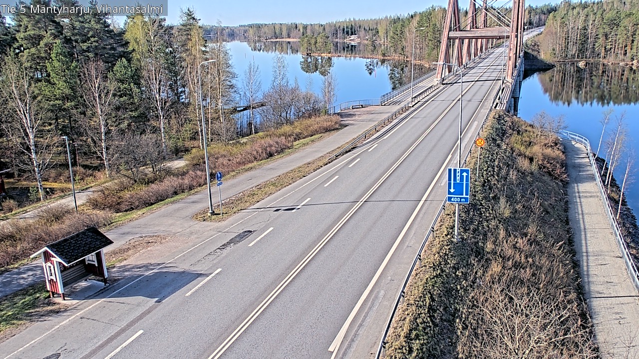 Kelikamerat Kuva Tie 5 Mäntyharju, Vihantasalmi, Mäntyharju, Etelä-Savo