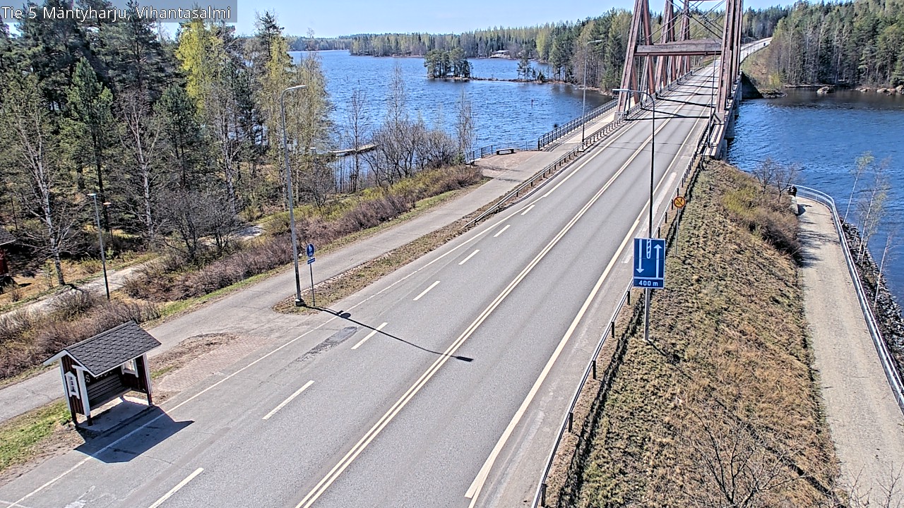 Kelikamerat Kuva Tie 5 Mäntyharju, Vihantasalmi, Mäntyharju, Etelä-Savo