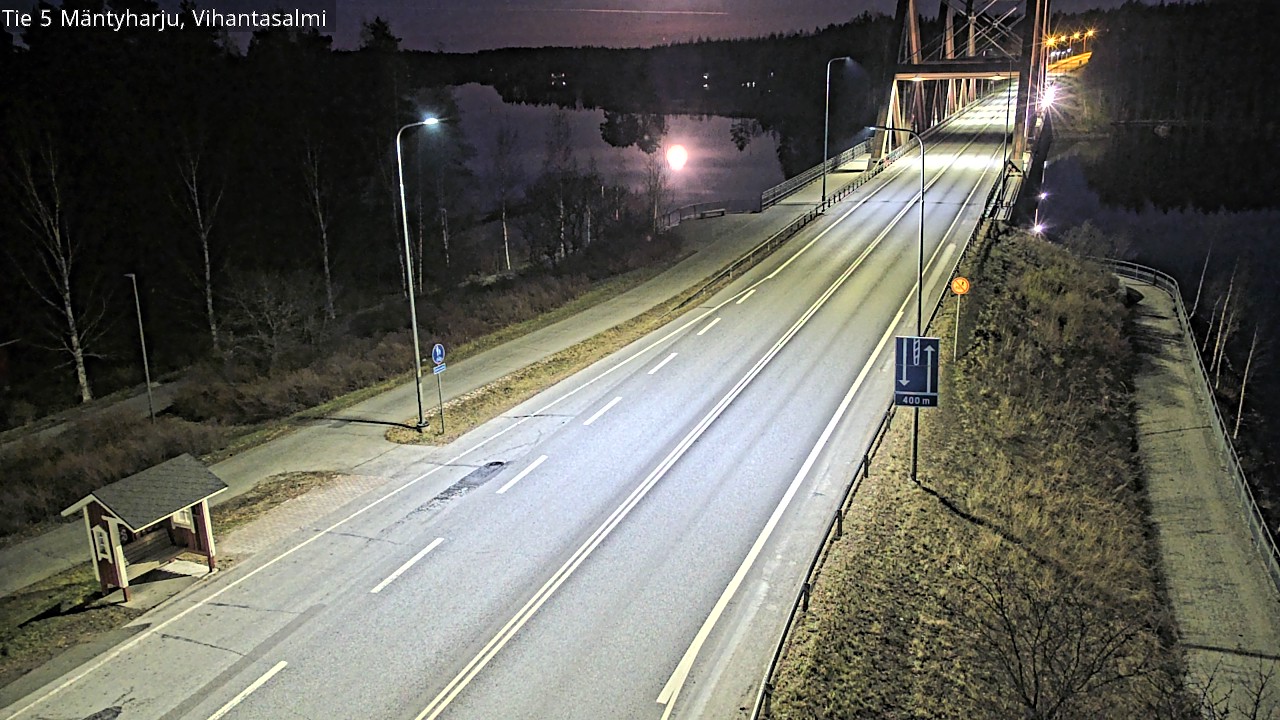 Weather Camera Image Road 5 Mäntyharju, Vihantasalm, Mäntyharju, Etelä-Savo