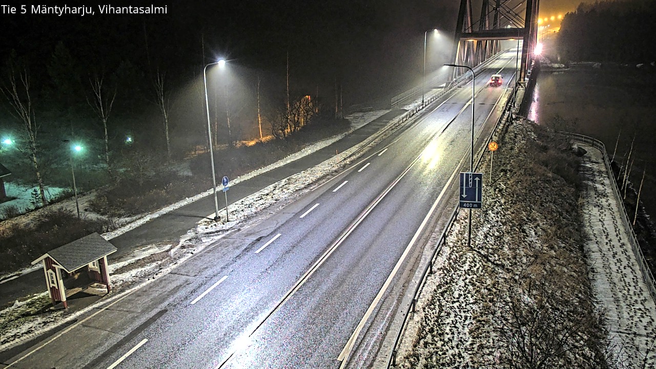 Weather Camera Image Road 5 Mäntyharju, Vihantasalm, Mäntyharju, Etelä-Savo