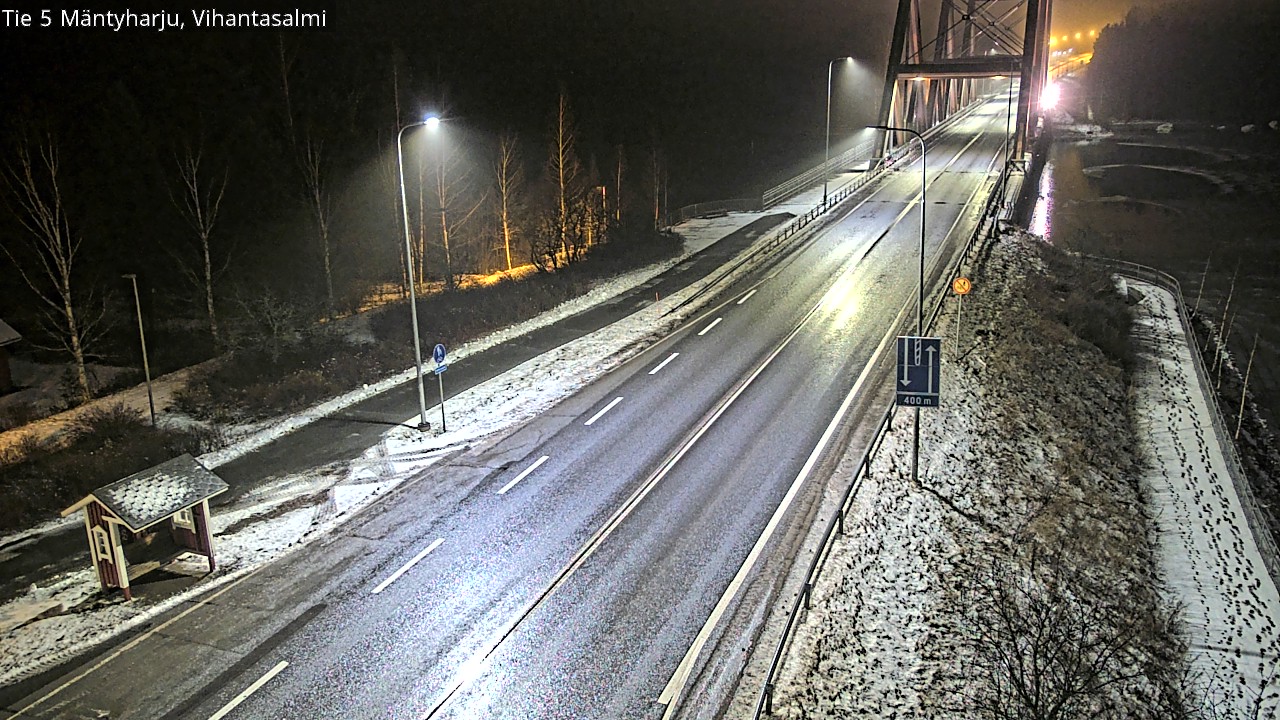 Weather Camera Image Road 5 Mäntyharju, Vihantasalm, Mäntyharju, Etelä-Savo
