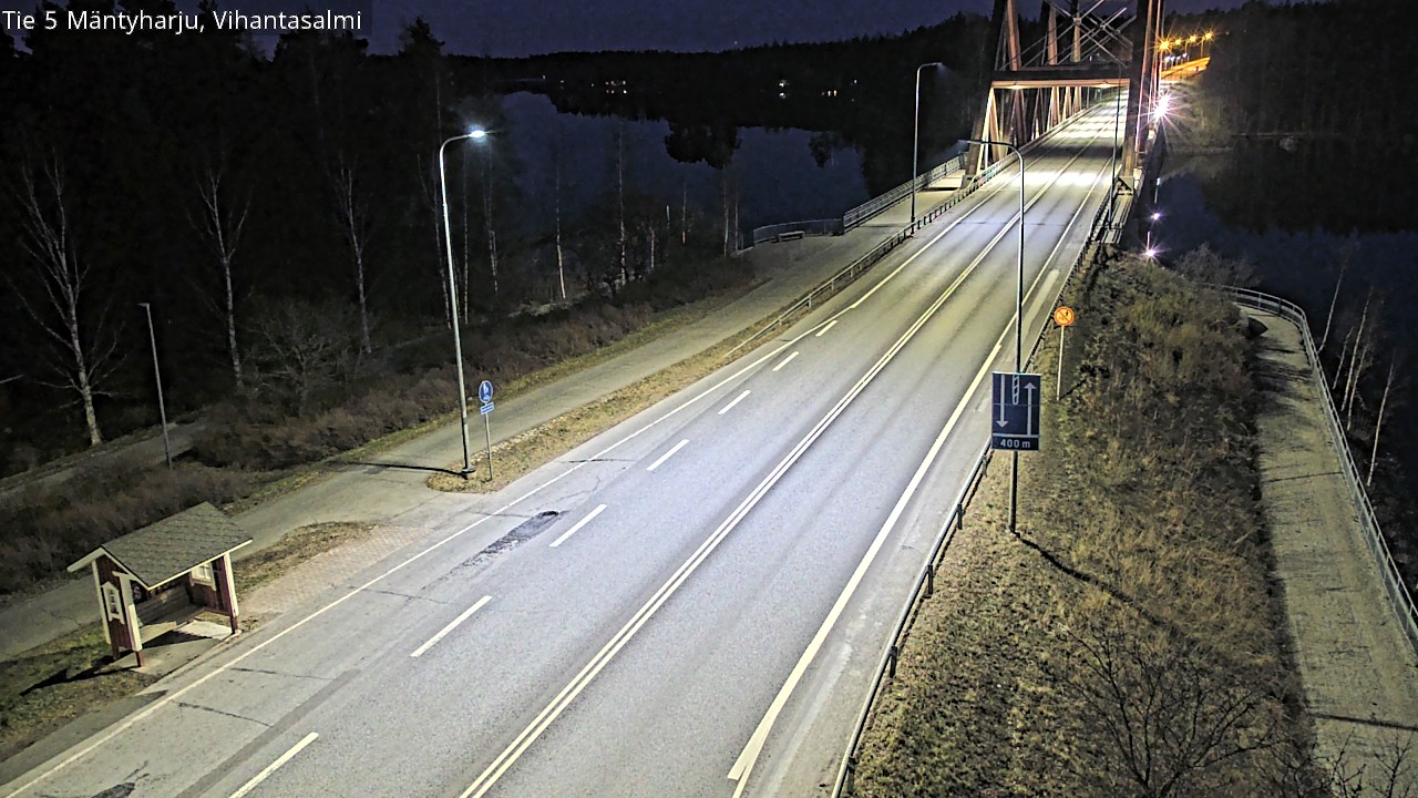 Weather Camera Image Road 5 Mäntyharju, Vihantasalm, Mäntyharju, Etelä-Savo