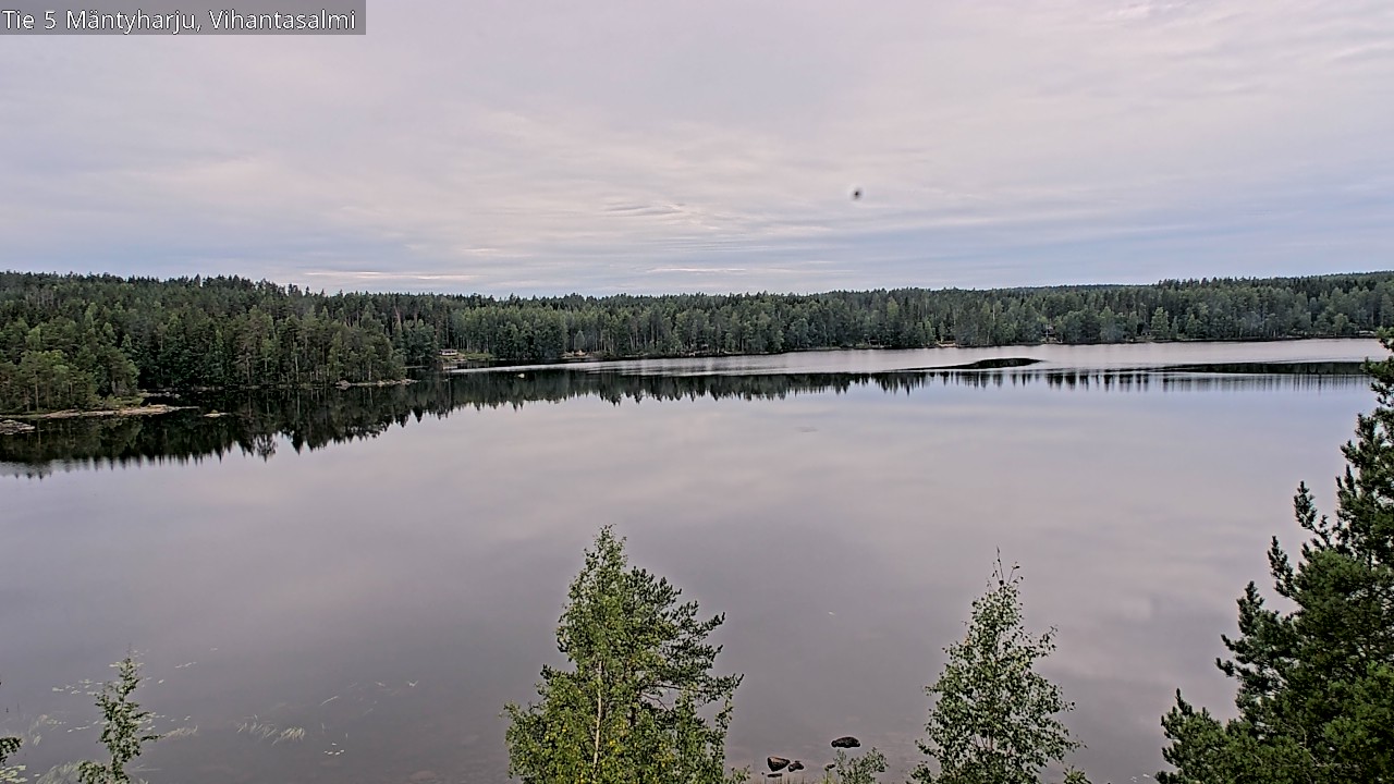 Weather Camera Image Road 5 Mäntyharju, Vihantasalm, Mäntyharju, Etelä-Savo