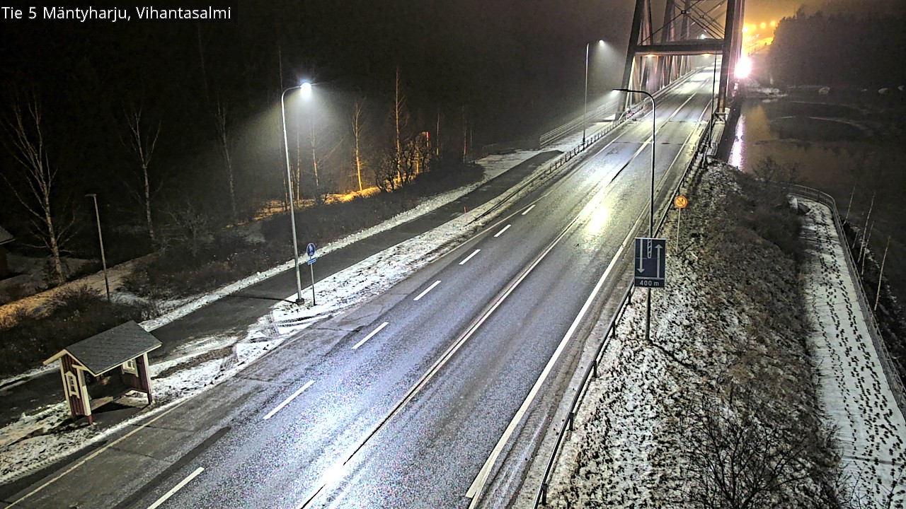 Weather Camera Image Road 5 Mäntyharju, Vihantasalm, Mäntyharju, Etelä-Savo