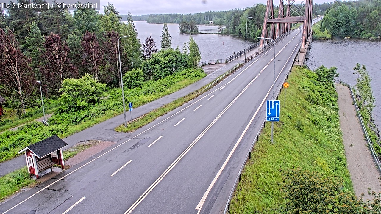Weather Camera Image Road 5 Mäntyharju, Vihantasalm, Mäntyharju, Etelä-Savo