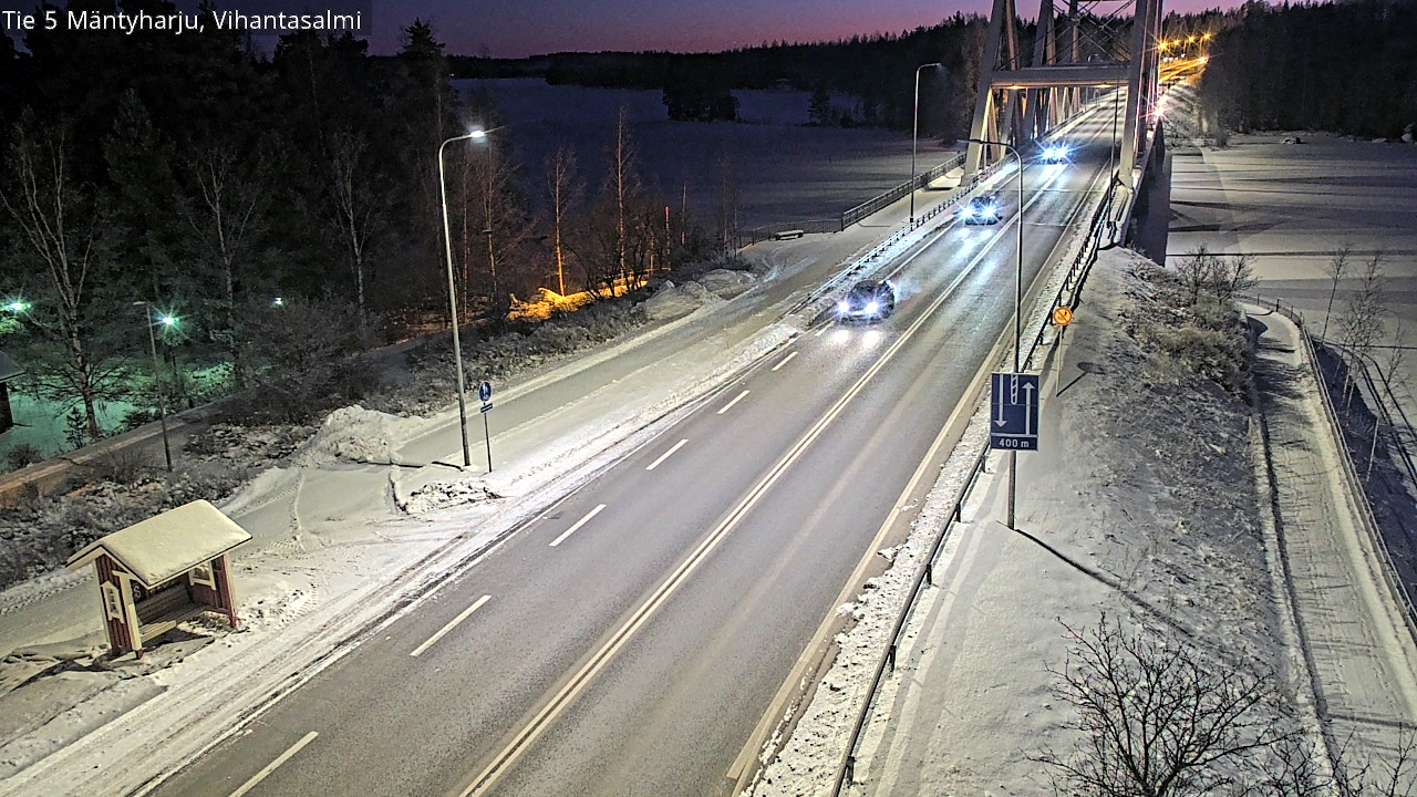 Kelikamerat Kuva Tie 5 Mäntyharju, Vihantasalmi, Mäntyharju, Etelä-Savo