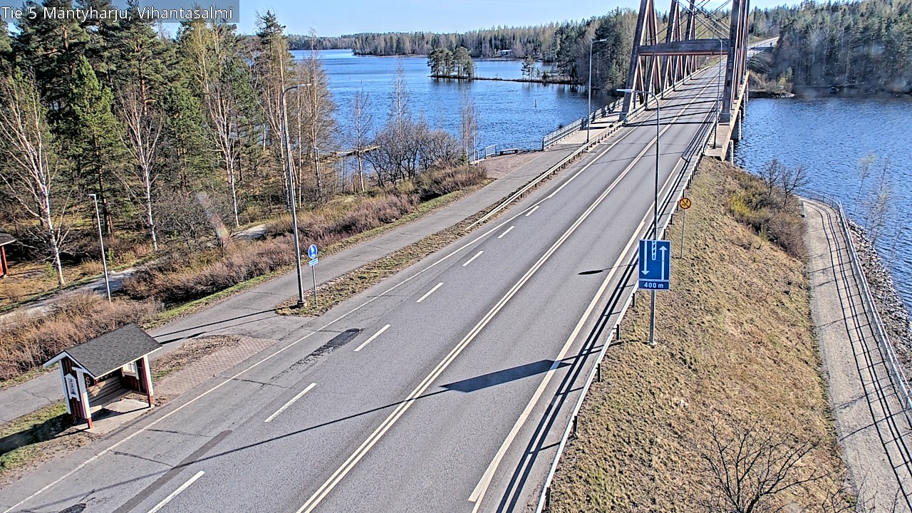 Weather Camera Image Road 5 Mäntyharju, Vihantasalm, Mäntyharju, Etelä-Savo