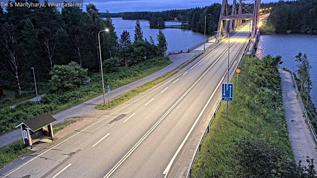 Kelikamerat Kuva Tie 5 Mäntyharju, Vihantasalmi, Mäntyharju, Etelä-Savo