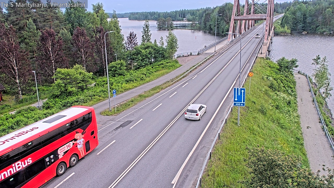 Kelikamerat Kuva Tie 5 Mäntyharju, Vihantasalmi, Mäntyharju, Etelä-Savo