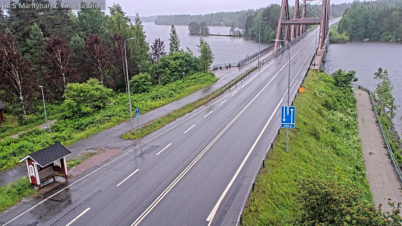 Kelikamerat Kuva Tie 5 Mäntyharju, Vihantasalmi, Mäntyharju, Etelä-Savo