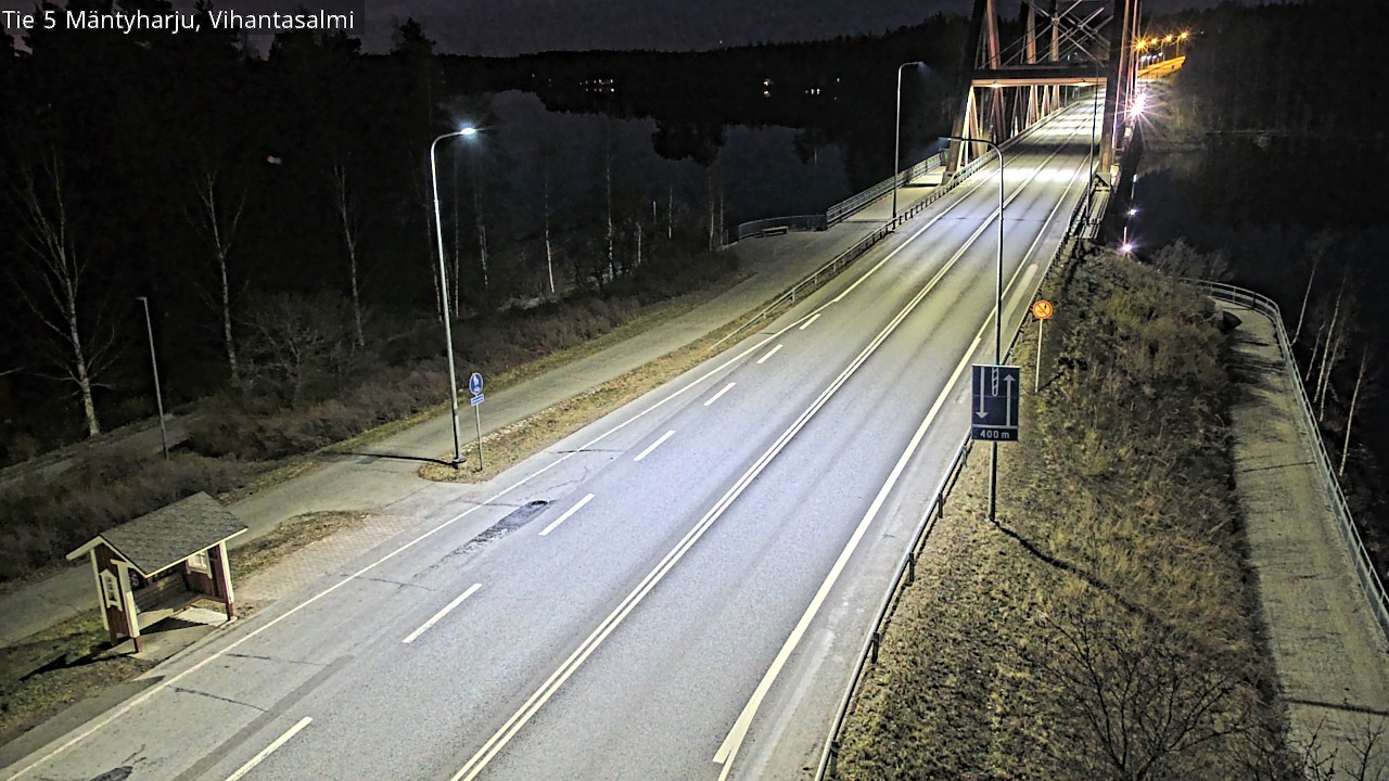 Weather Camera Image Road 5 Mäntyharju, Vihantasalm, Mäntyharju, Etelä-Savo