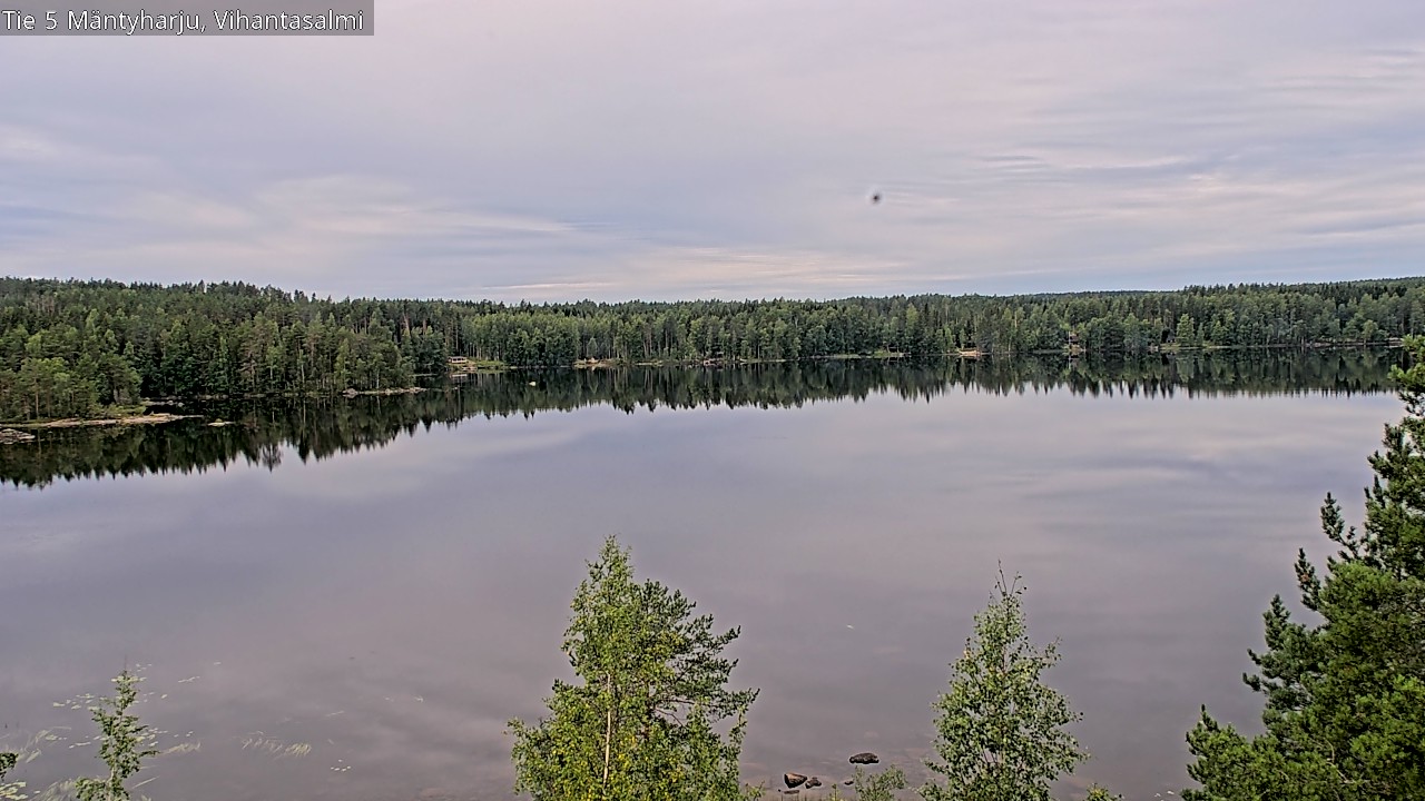 Weather Camera Image Road 5 Mäntyharju, Vihantasalm, Mäntyharju, Etelä-Savo