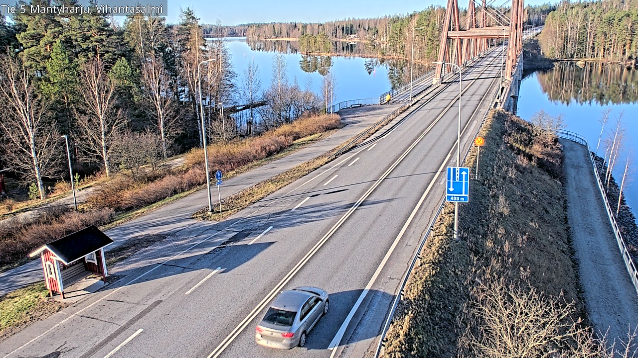 Weather Camera Image Road 5 Mäntyharju, Vihantasalm, Mäntyharju, Etelä-Savo