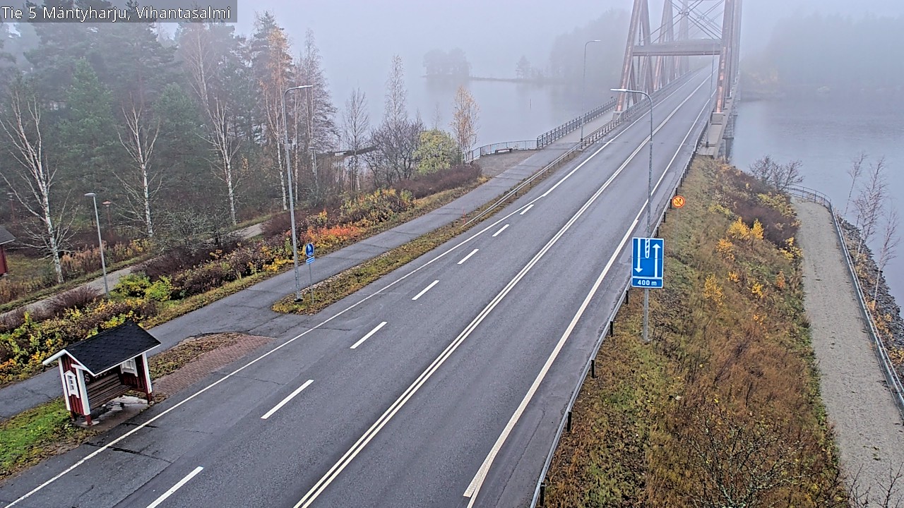 Kelikamerat Kuva Tie 5 Mäntyharju, Vihantasalmi, Mäntyharju, Etelä-Savo