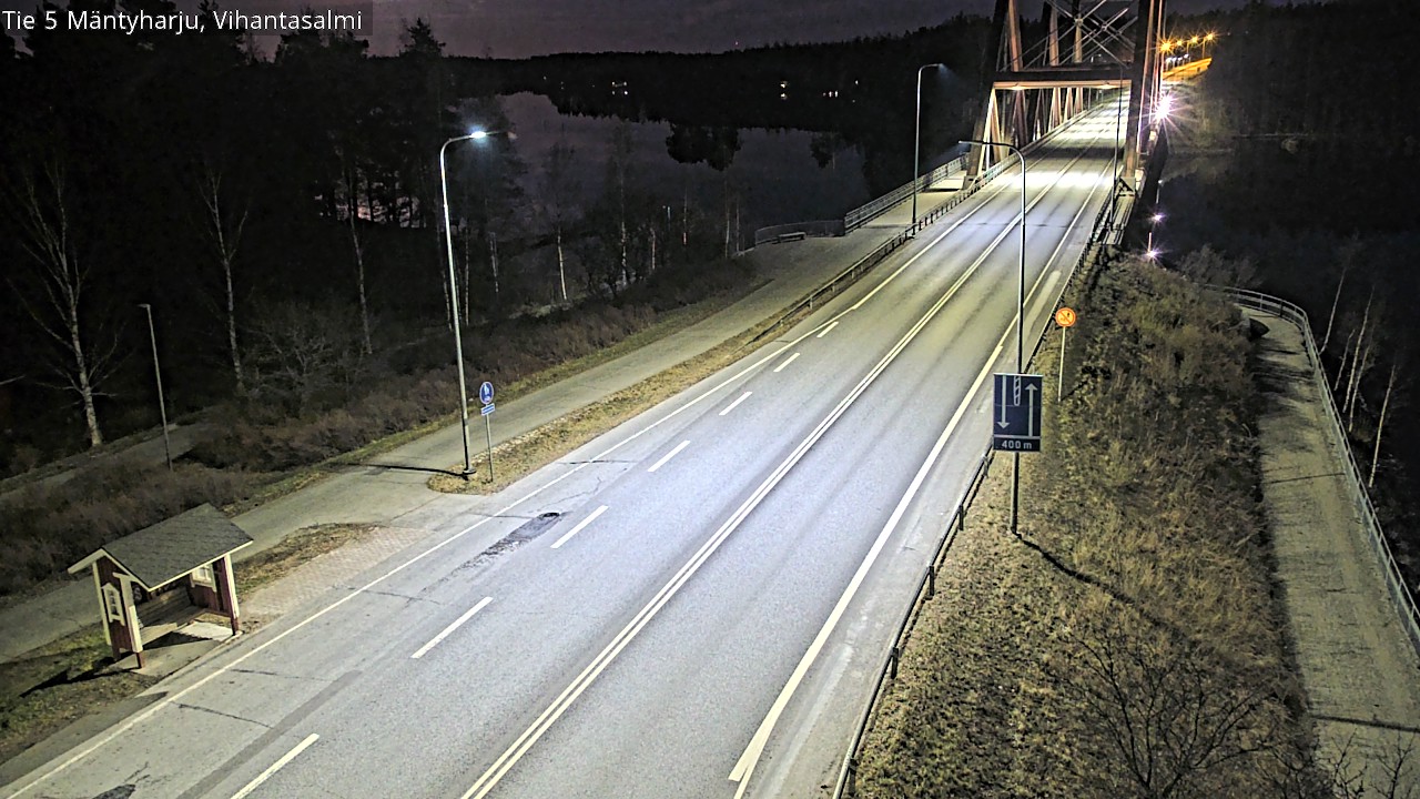 Weather Camera Image Road 5 Mäntyharju, Vihantasalm, Mäntyharju, Etelä-Savo